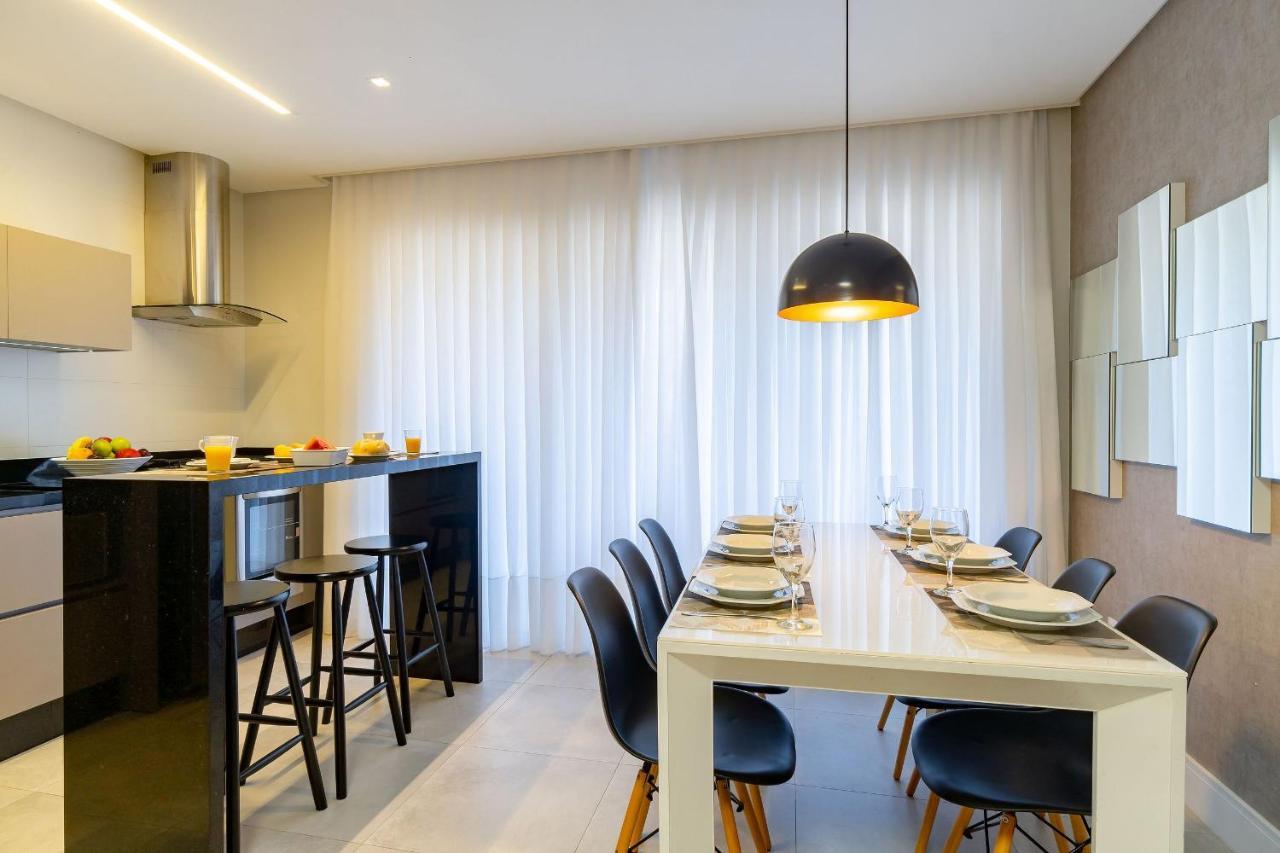 Porto Madero - Apartamento Alto Padrao Em Condo Com Piscina Bombinhas Bagian luar foto