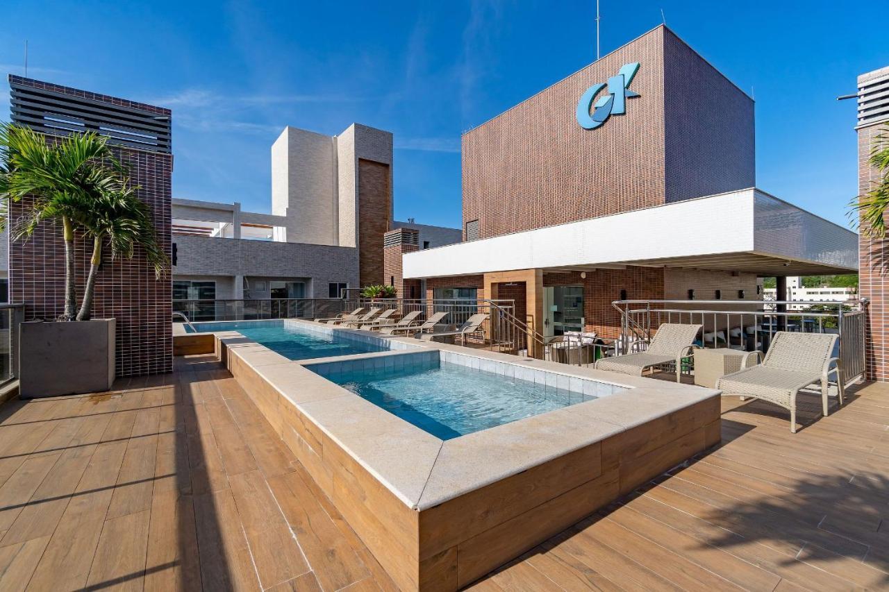 Porto Madero - Apartamento Alto Padrao Em Condo Com Piscina Bombinhas Bagian luar foto