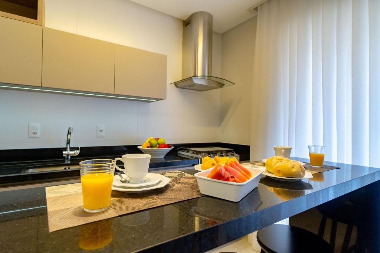 Porto Madero - Apartamento Alto Padrao Em Condo Com Piscina Bombinhas Bagian luar foto