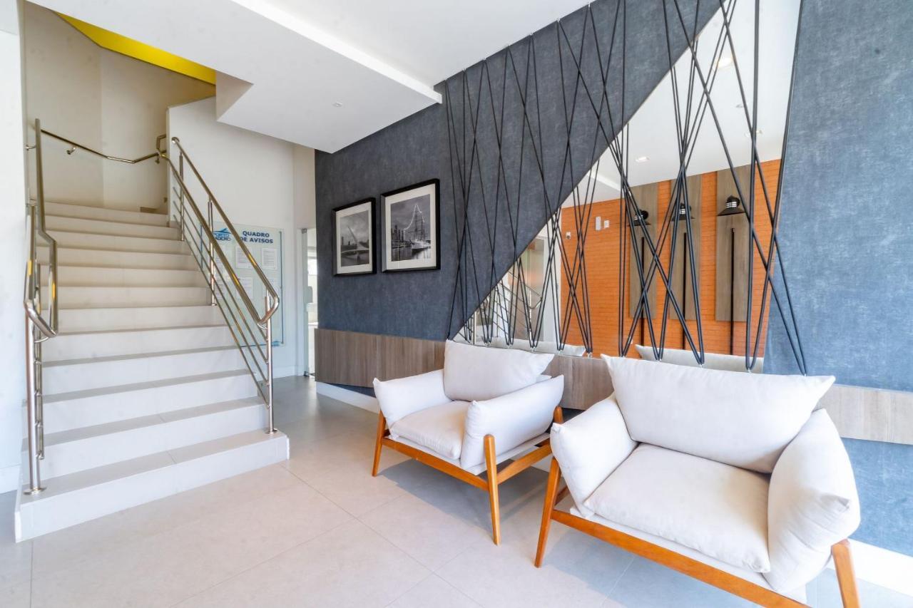 Porto Madero - Apartamento Alto Padrao Em Condo Com Piscina Bombinhas Bagian luar foto